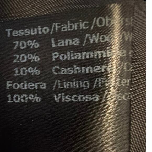 Cinzia Rocca Wool & Cashmere Coat NEW NWT sz12 - Picture 15 of 16